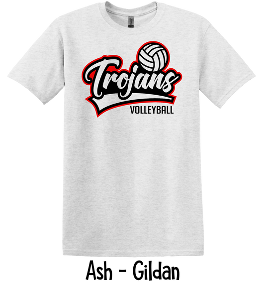 Trojans Volleyball - Offset - Adult & Youth Sizes
