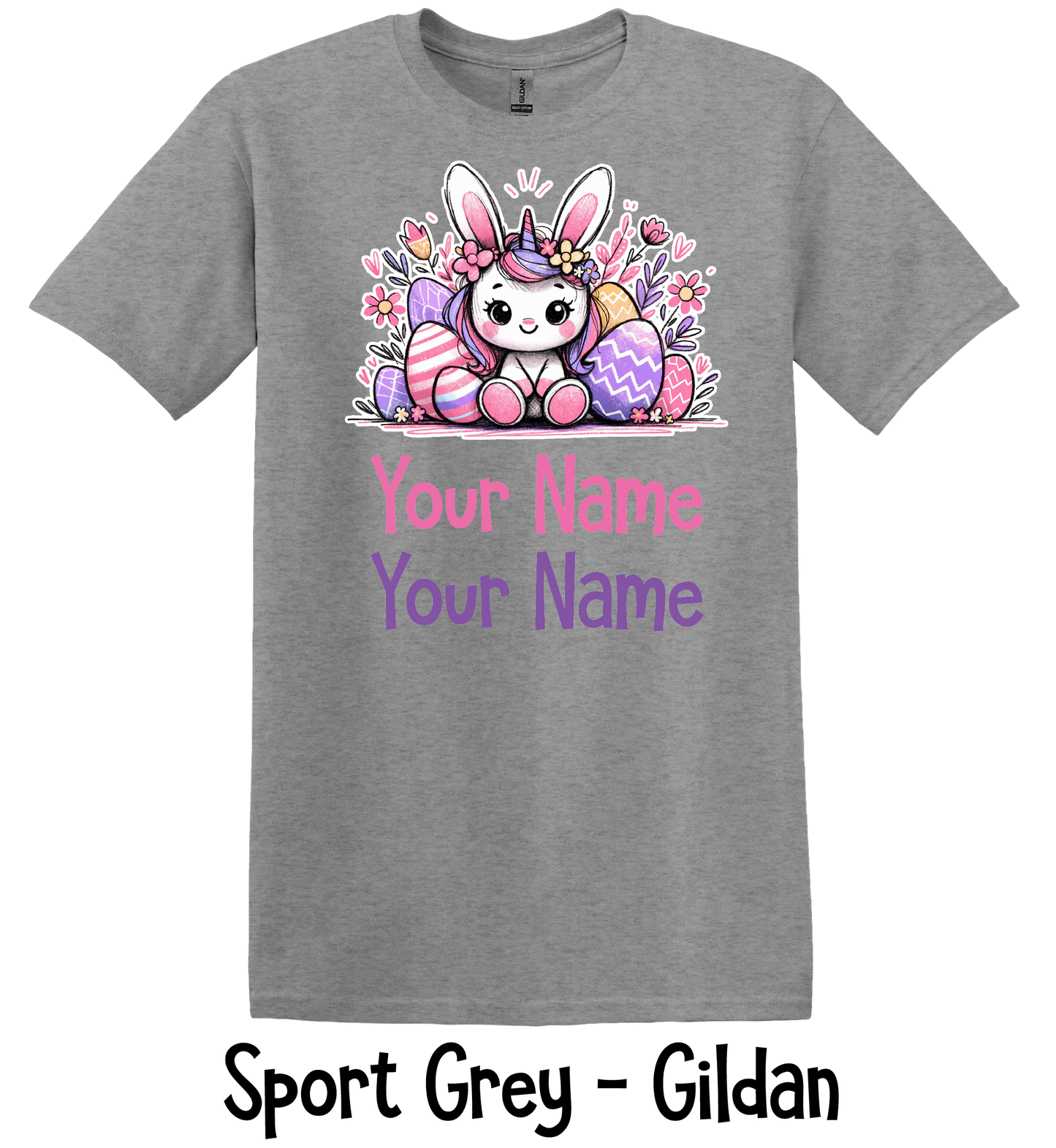 Girl Easter Animals - Personalized - YOUTH SIZES