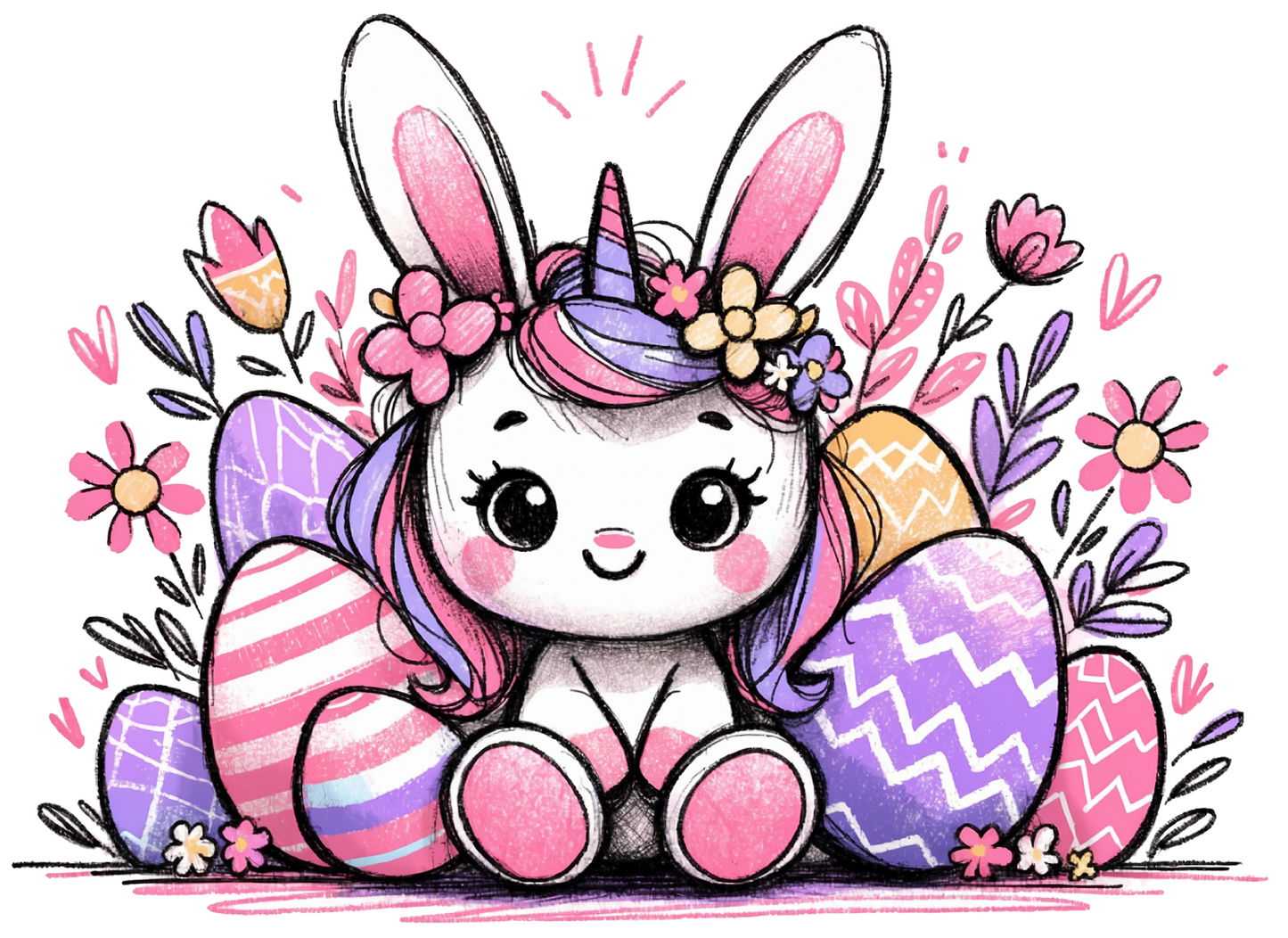 Girl Easter Animals - Personalized - YOUTH SIZES