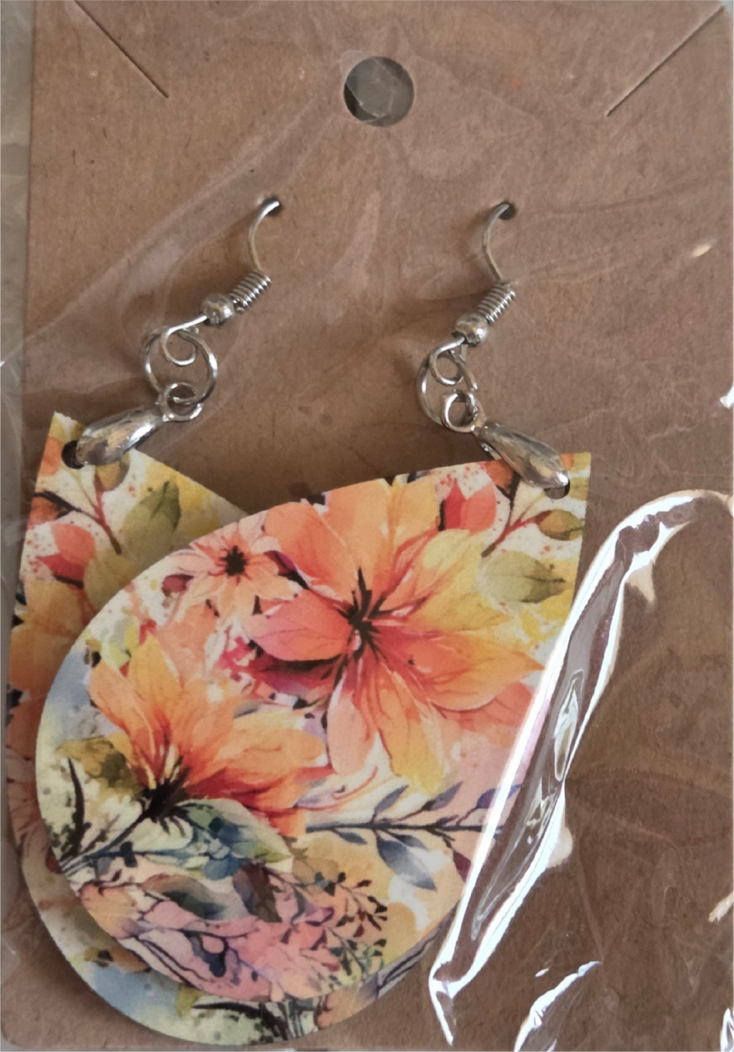 Floral Design Earrings