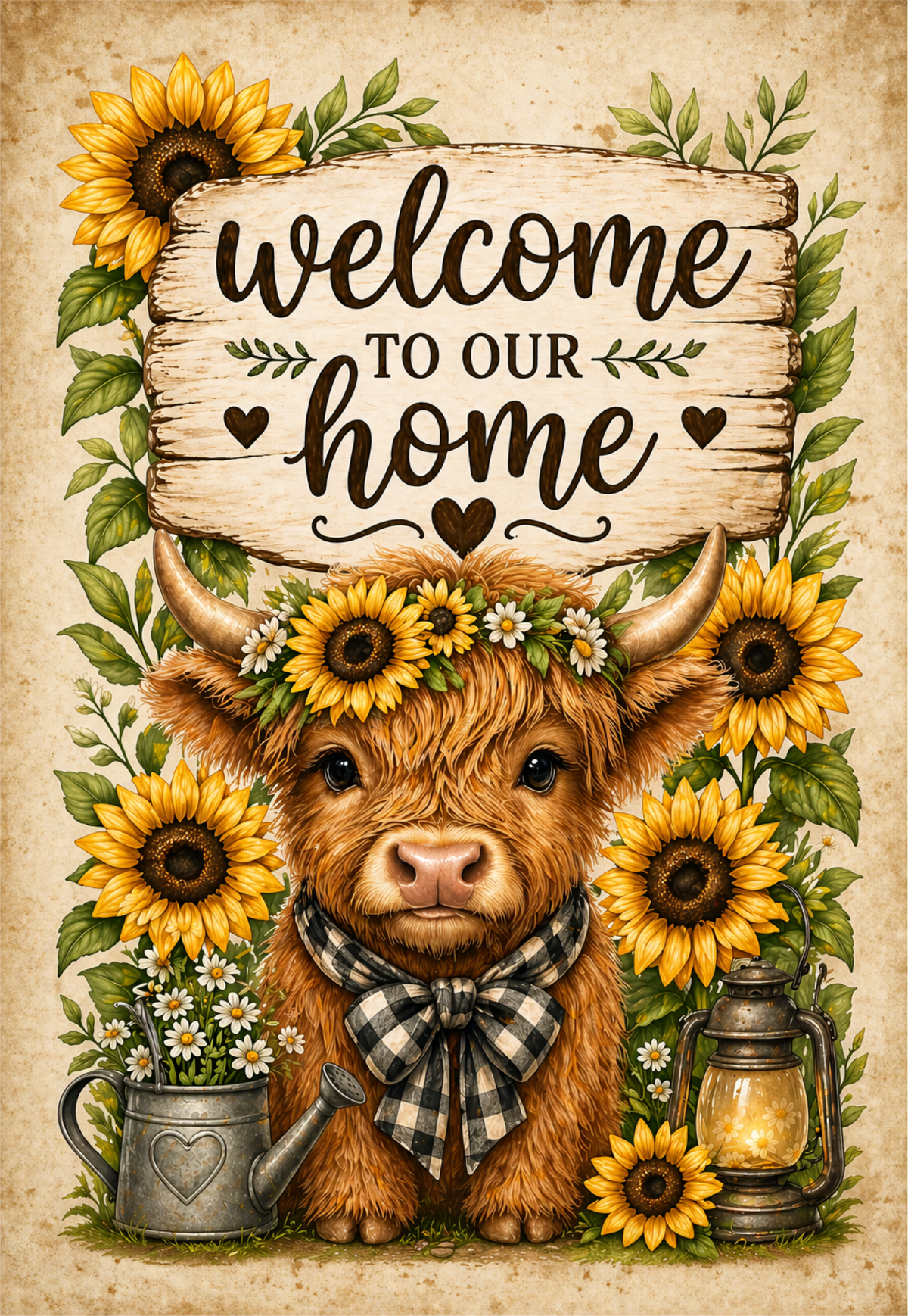 Welcome Highland Cow