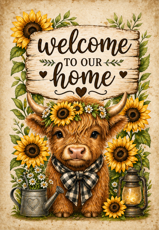 Welcome Highland Cow