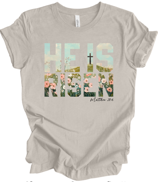 Wildflower He Is Risen - 3 Color Options