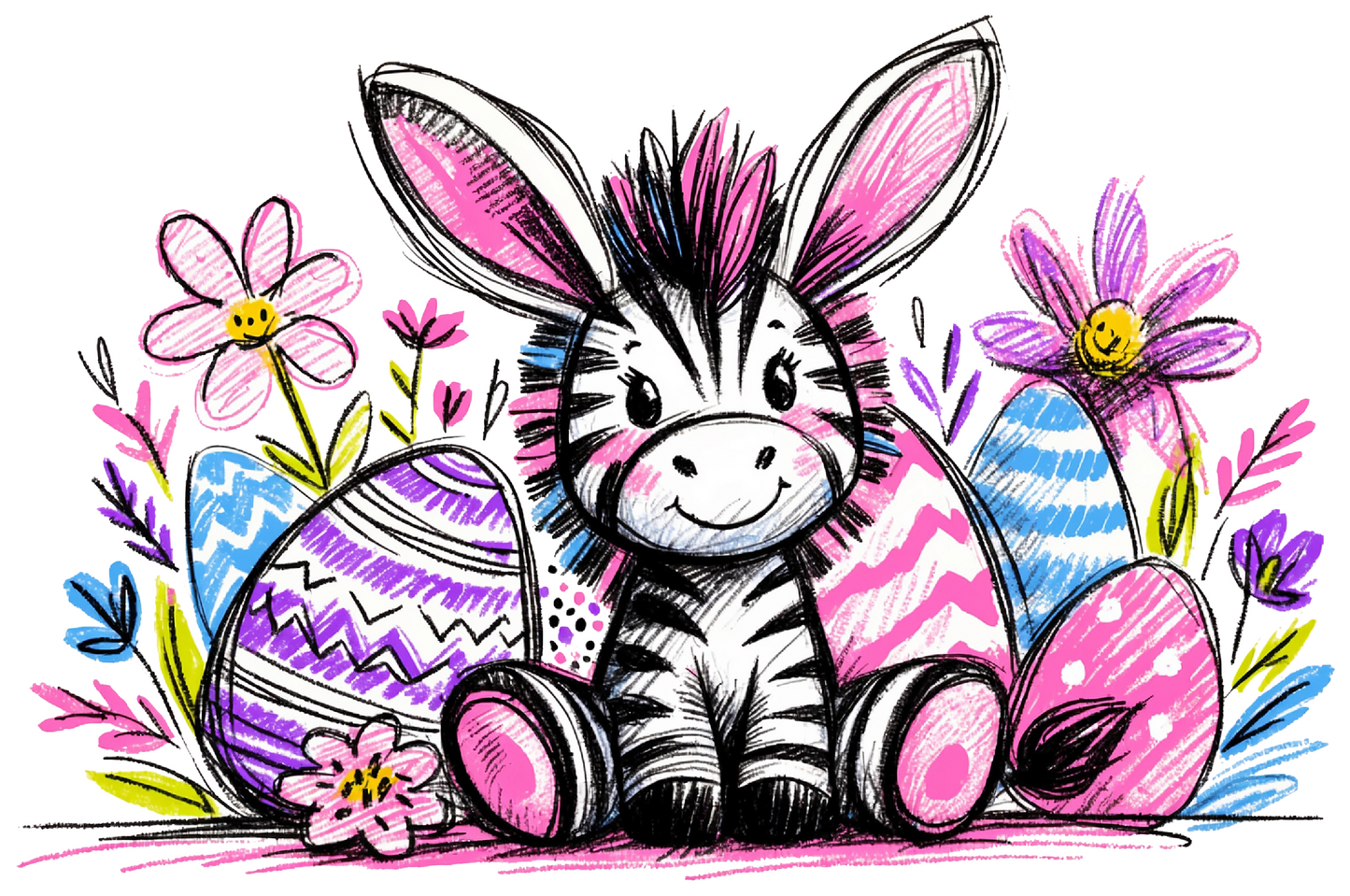Girl Easter Animals - Personalized - YOUTH SIZES